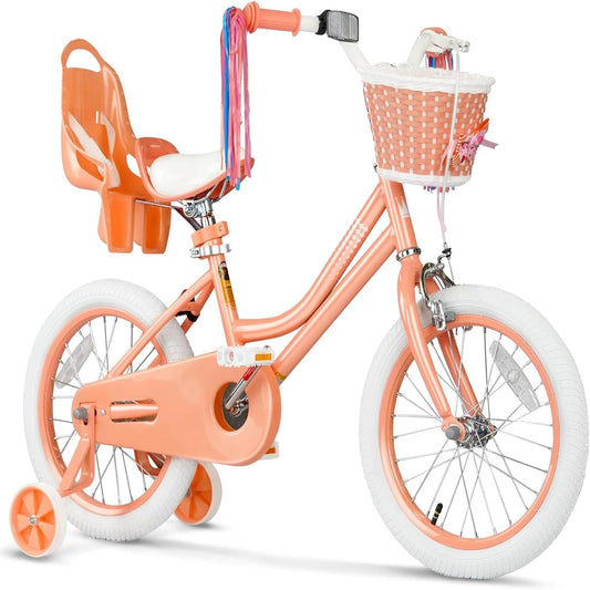 XJD Girls Bike Peach